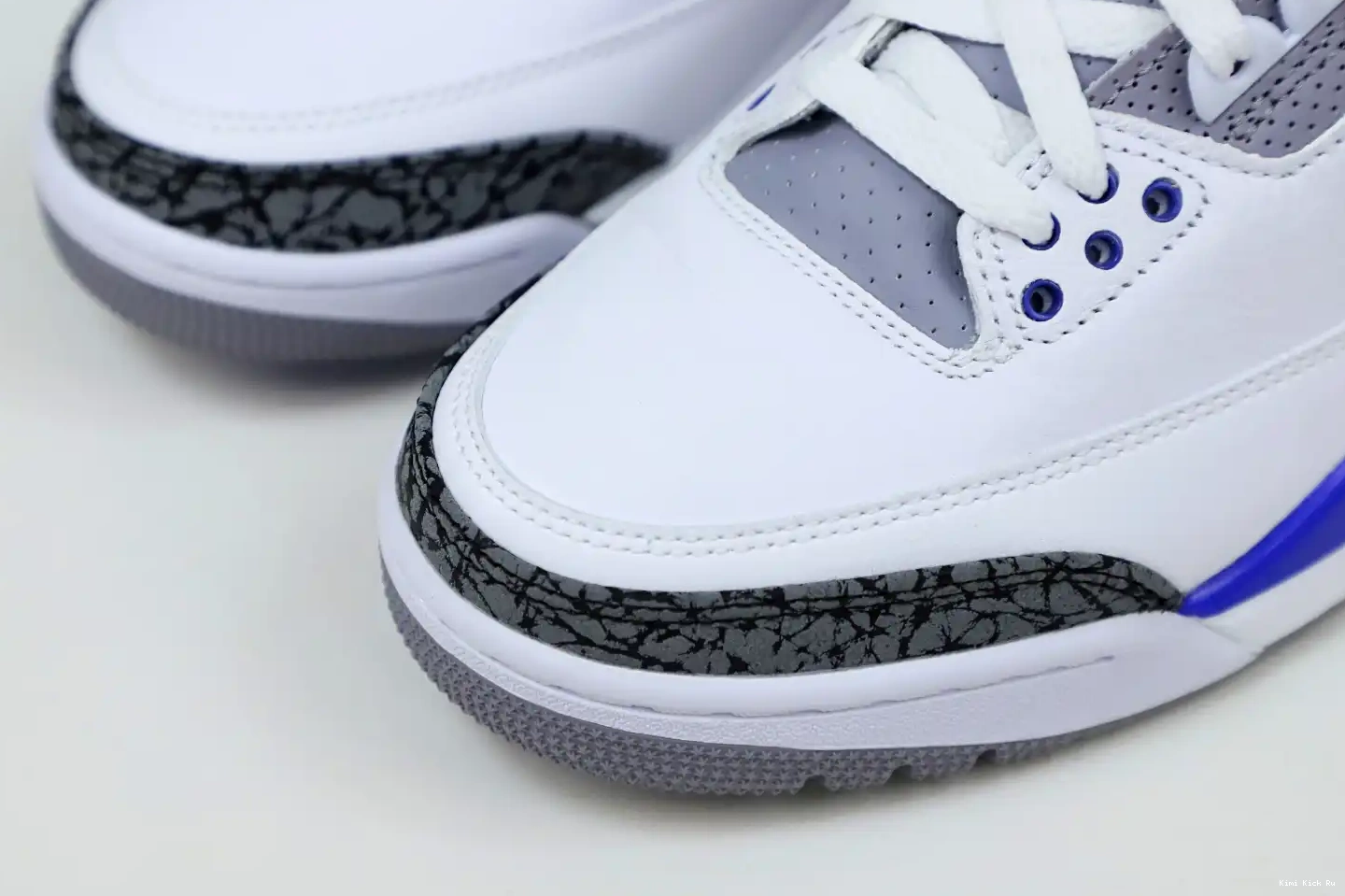 AIR BLUE' RETRO 3 JORDAN 'RACER Kimikick 0723